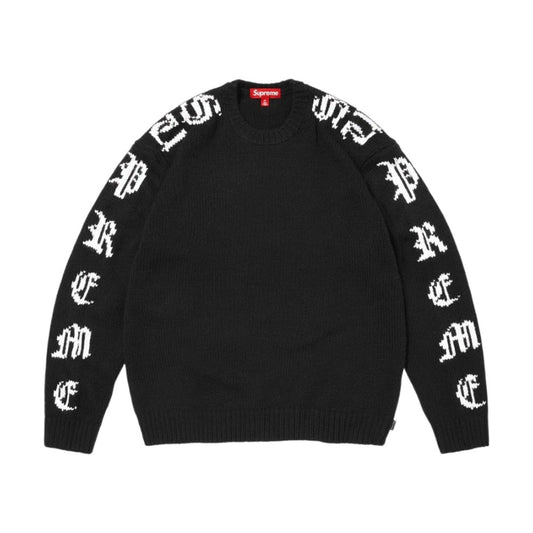 슈프림 올드 잉글리쉬 슬리브 스웨터(4color)